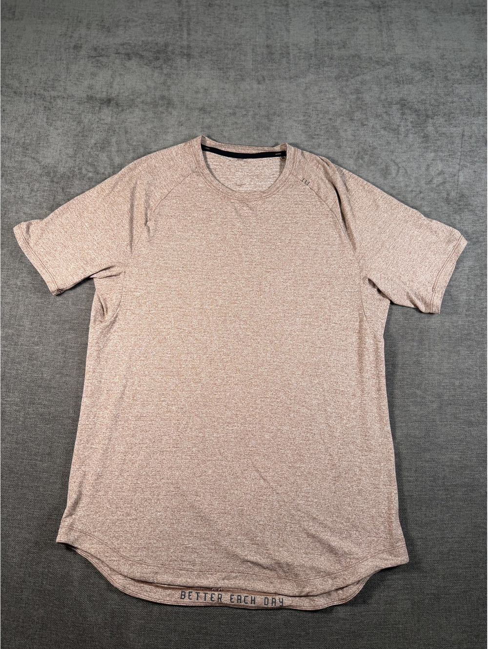 Lululemon Drysense Short Sleeve Shirt Heathered